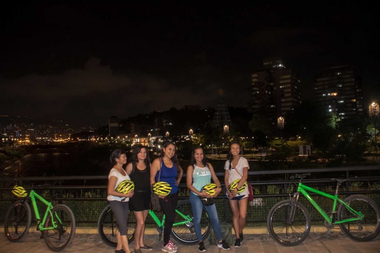 Night Bike City Tour Medellin Typical Food, Local Beer and Viewpoints